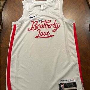 NBA Philadelphia 76ers White alternate Jersey